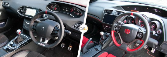 peugeot308gtihondacivictyperinterior