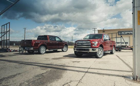 2016 Ford F-150 5.0L V-8 4x4 and F-150 3.5L EcoBoost 4x4