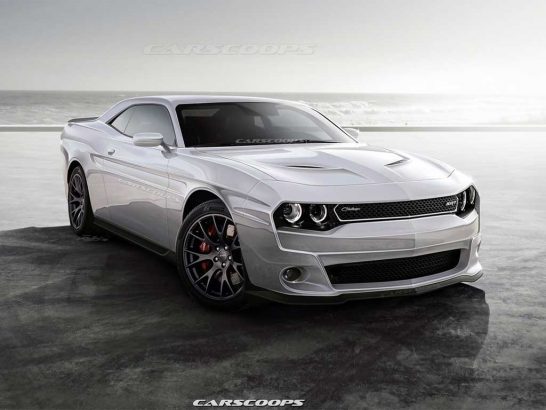 Dodge Challenger 2019 Render