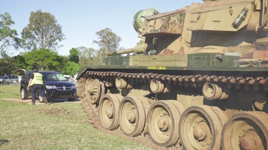 Dodge Journey with tank