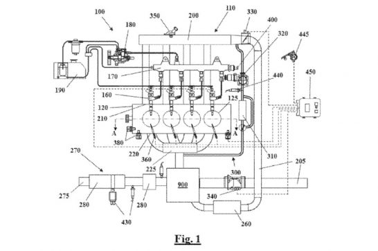 GM-dual-stage-turbocharger-patent-drawing-1