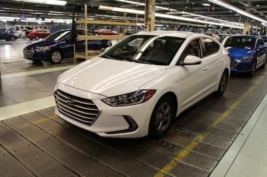 Hyundai-Motor-Manufacturing-Alabama-Elantra-Eco-rolling-off-line
