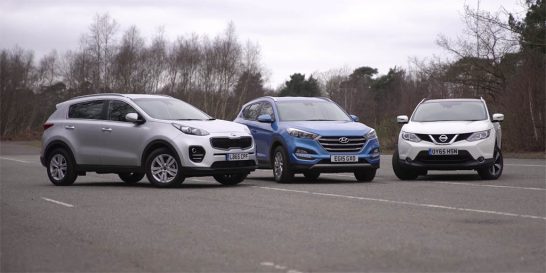 Hyundai Tucson vs Nissan Qashqai vs Kia Sportage 02