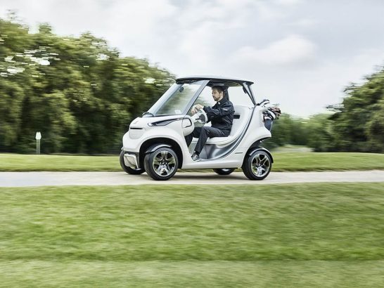 Mercedes-Benz Style Edition Garia Golf Car: Stestunde auf dem Golfplatz