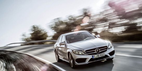 Mercedes-C-Class-Driving