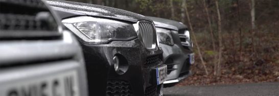 Mercedes GLC vs Range Rover Evoque vs BMW X3