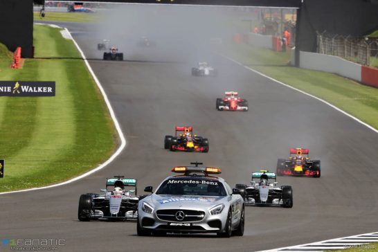Motor Racing - Formula One World Championship - British Grand Prix - Race Day - Silverstone, England