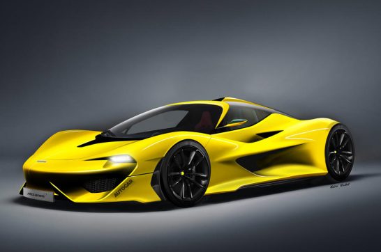 2018 McLaren F1 Rendering