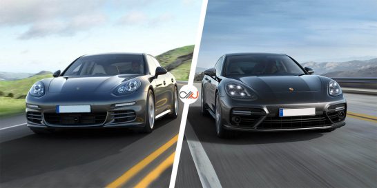 Porsche Panamera: old vs new