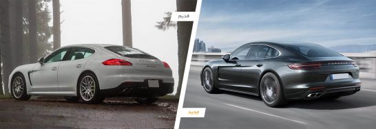 Porsche Panamera: old vs new