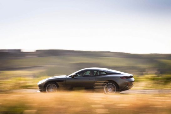 Aston Martin DB11 Launch. Siena, Italy. July 2016. Photo: Drew Gibson