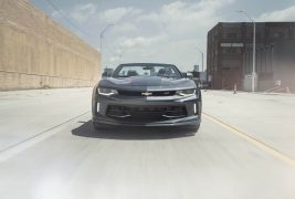 2017-Chevrolet-Camaro-50th-Anniversary-front-end-in-motion