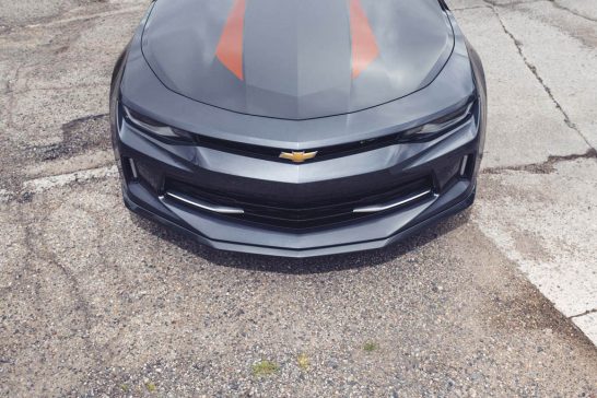2017-Chevrolet-Camaro-50th-Anniversary-front-end-top-view