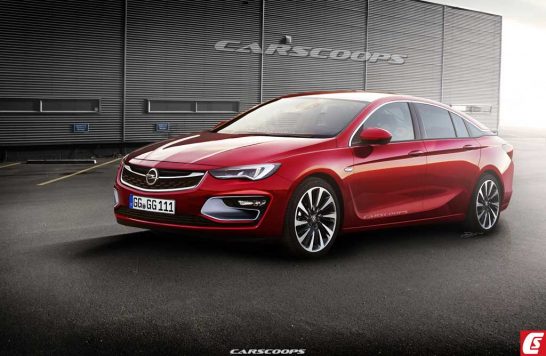 Opel Insignia 2018 Render