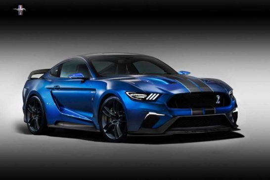 Ford Mustang Shelby GT500 2018 Render