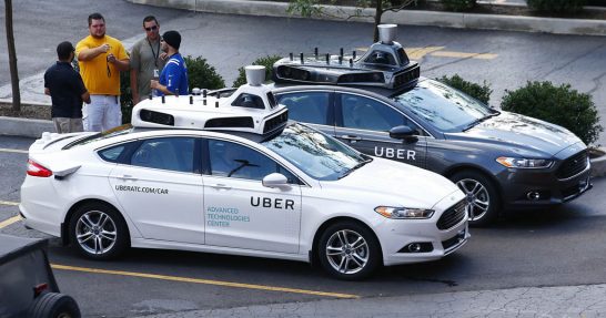 AP Uber Autonomous Cars