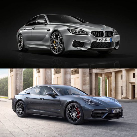 BMW M6 Gran Coupe vs 2017 Porsche Panamera