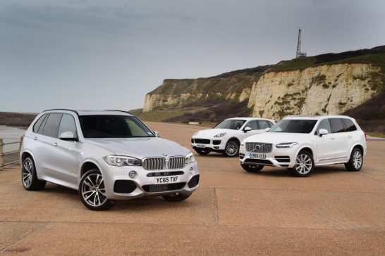 BMW X5 vs Porsche Cayenne vs Volvo XC90