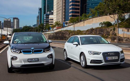 BMW-i3-vs-Audi-A3-e-tron-electric-cars