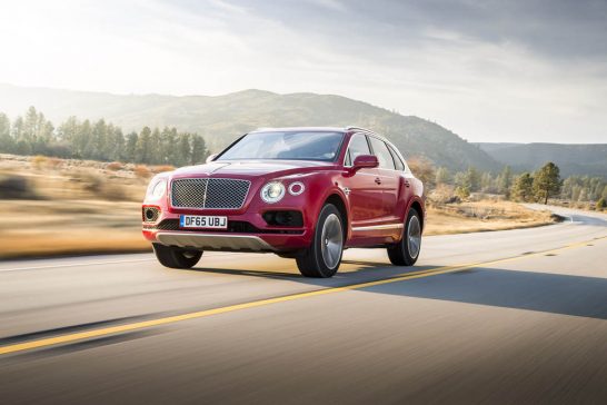 Bentley Bentayga global media drive, Palm Springs, USA. Jan 2016Photo: James Lipman