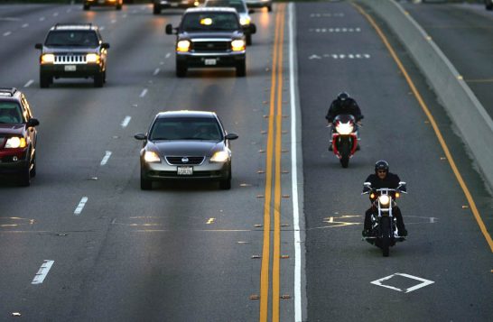 California Will Be the First State to Formally Legalize Lane Splitting