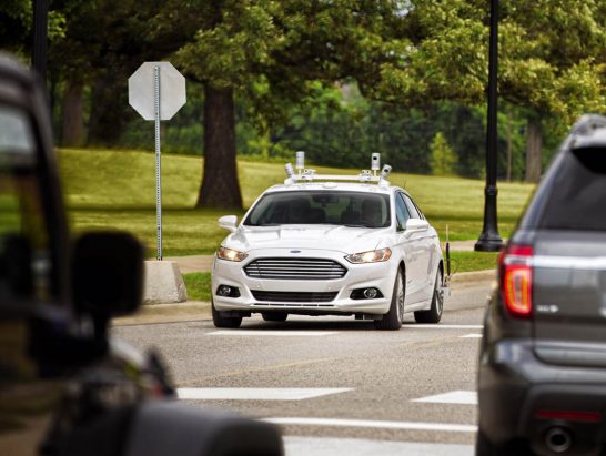 Ford Fusion Hybrid Autonomous Vehicle