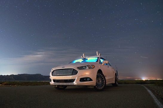 Ford-Fusion-Hybrid-autonomous-research-vehicle-front-three-quarter