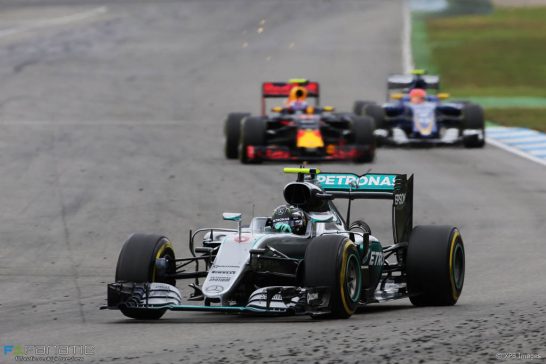 Motor Racing - Formula One World Championship - German Grand Prix - Race Day - Hockenheim, Germany