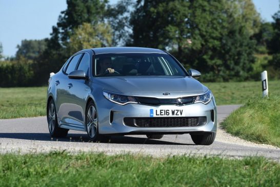 New Kia Optima plug-in hybrid 2016