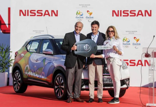 Rio 2016 Organizing Committee receives from Nissan the official