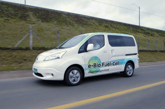 Nissan unveils worldÕs first Solid-Oxide Fuel Cell vehicle