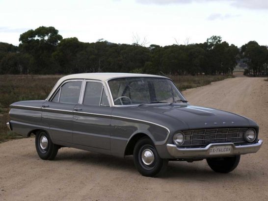 اولین نسل فورد فالکون با کد XK که در سال 1960 معرفی شد