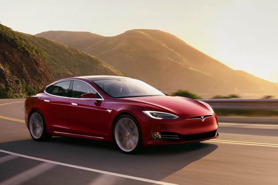 new Tesla Model S P100D