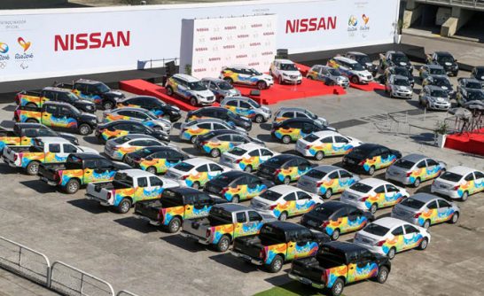 El Comité organizador Río 2016 recibe oficialmente de Nissan l