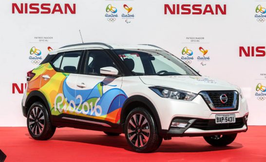 El Comité organizador Río 2016 recibe oficialmente de Nissan l
