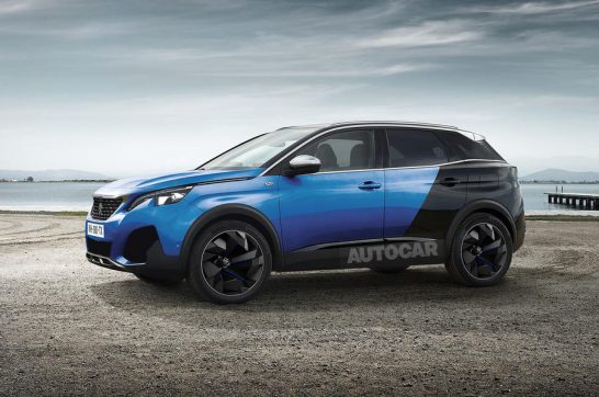 Peugeot 3008 Rendering