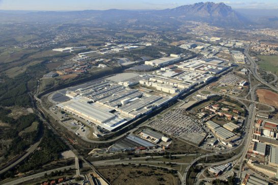 کارخانه شرکت خودروسازی سئات در مارتری اسپانیا