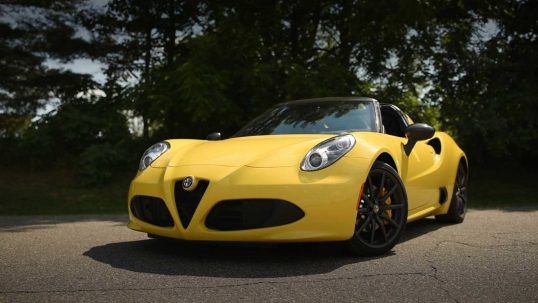 2016 Alfa Romeo 4C Spider