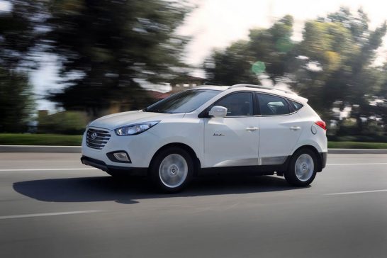 2016 Hyundai Tucson Fuel Cell