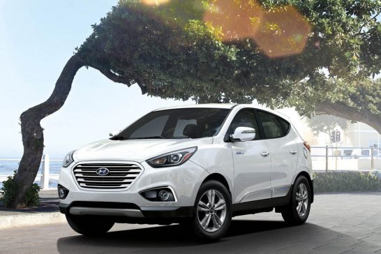 2016 Hyundai Tucson Fuel Cell