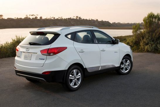 2016 Hyundai Tucson Fuel Cell