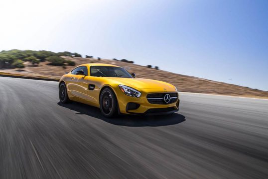 2016-Mercedes-AMG-GT-S-front-three-quarter-in-motion-02
