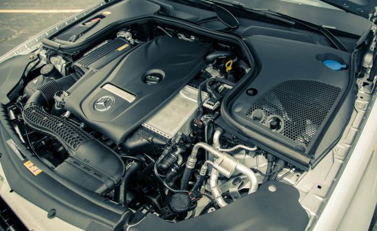2017 Mercedes-Benz E300 4MATIC turbocharged 2.0-liter inline-4