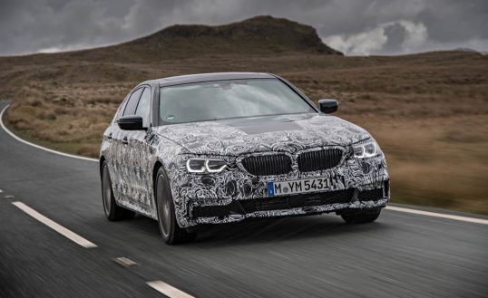 2018 BMW 5-series prototype