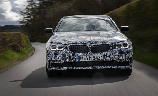 2018 BMW 5-series prototype