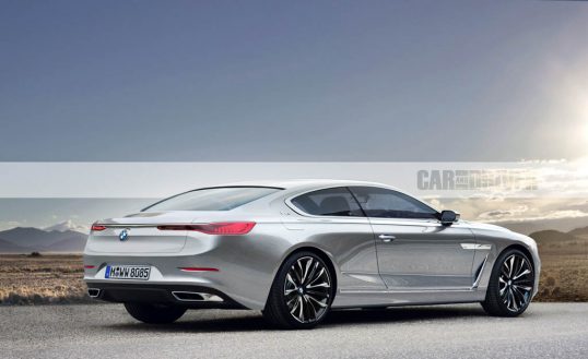 2018 BMW 8-series coupe (artist's rendering)