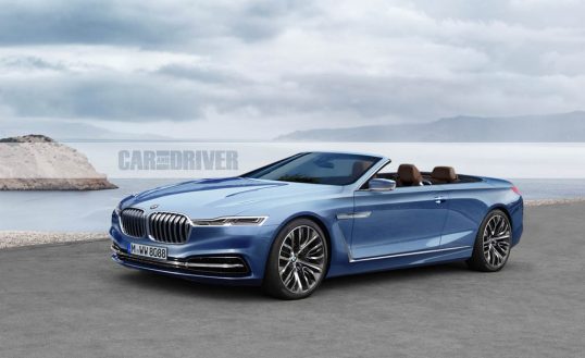 2018 BMW 8-series coupe (artist's rendering)