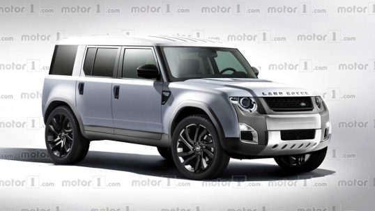 Land Rover Defender 2018 Render