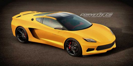 Chevrolet Corvette C8 Render