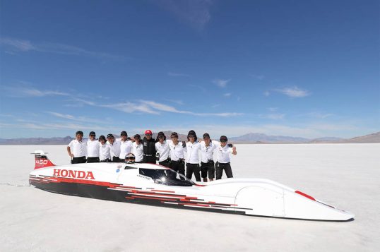 Honda S Dream Streamliner Set Bonneville Records